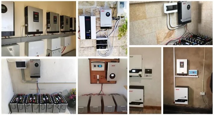 Complete Set Hybrid Solar Energy System Portable Energy Off Grid Kit 5KW
