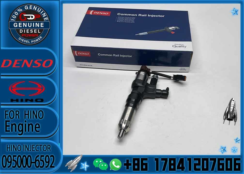 Common rail diesel injectors 095000-6590 auto fuel injection 095000-6592 095000-6591 stainless steel injector for Hino