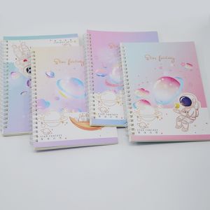 Customized School Student Environmentally Spiral Hardcover Nurses Notebook