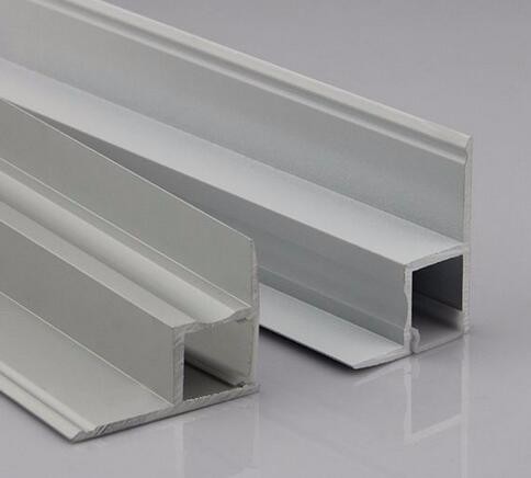 LED aluminum extrusion profiles milky diffuser for led strips A4535 for ceiling Decoration CE LED Aluminium profile