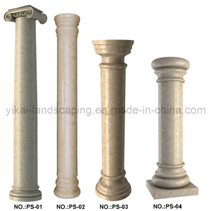 Edit Stone Marble Pillar Granite Columns for Construction