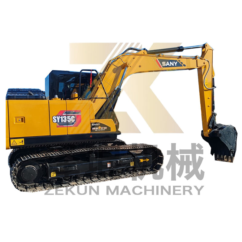 13 Ton SANY SY135C Crawler Excavator with Hydraulic Valve 2022