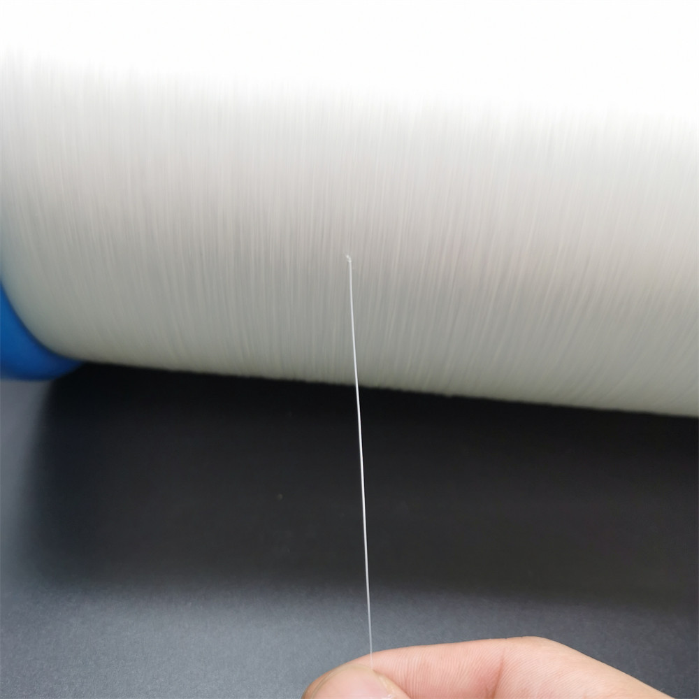 510D PET Monofilament Yarn Black Polyester Embroidery Weaving