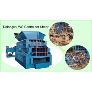  WS-630 Customizable Gantry Shear with 6300kn Max Cutting Force and 1400mm Blade Length for Scrap Metal Processing Manufactures