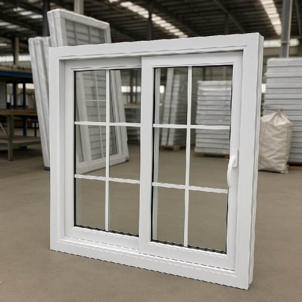 Quality Customizable UPVC Sliding Window with Tempered Glass Options for sale