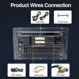 2 Din Car Radio Android Carplay For Honda CR-V 3 CRV 2007-2011 Multimedia Player