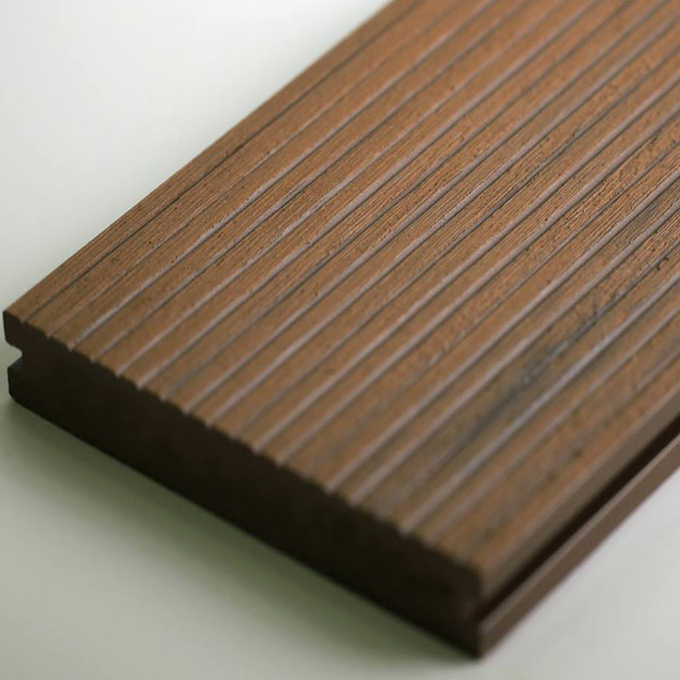 Outdoor/Indoor WPC Floor Decking Anti Slip Moisture Proof Wood Plastic Composite