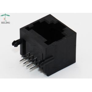 Female Single Port RJ45 Through Hole Connector MJ552188-B411-HRN1