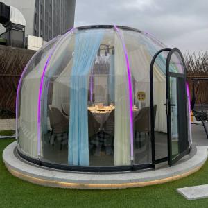 China Transparent Igloo Dome Tents Lodge Party Rental Room Clear Dome Tent House on sale
