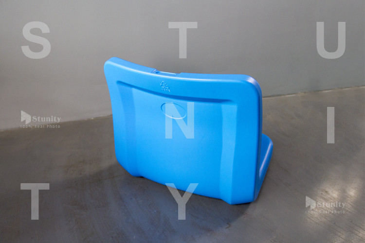 Blow Molded Nose Mounted Baseball Plastic Stadium Chair