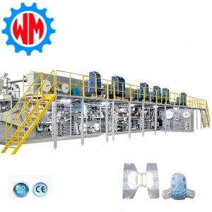 2025 New Intelligent Full Servo Adult Diaper Production Line Automatic Operation
