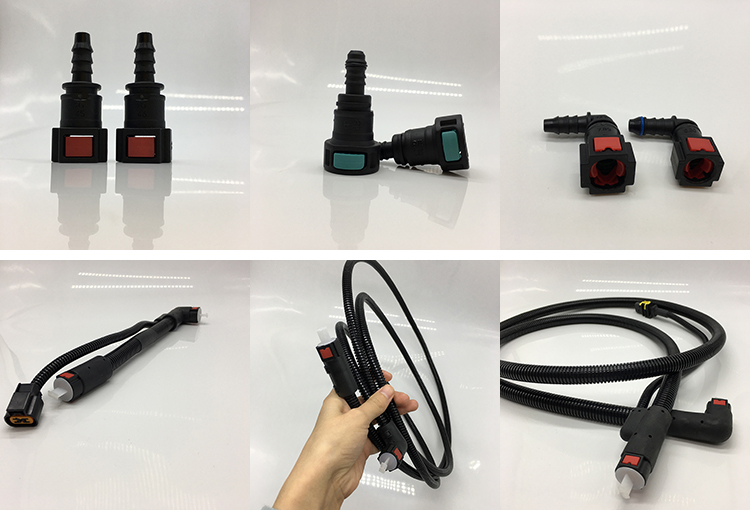 SCR System Adblue Heating Hose PU Material Length 1000-3000mm or Customized
