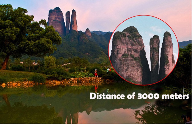 8X40 All Angle Vision Powerful Compact Binoculars High Power Telescope For Hunting Hiking