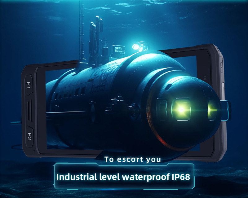 Poc Walkie Talkie Explosion Proof Mobile Phone IP68 RTK Centimeter Level Positioning
