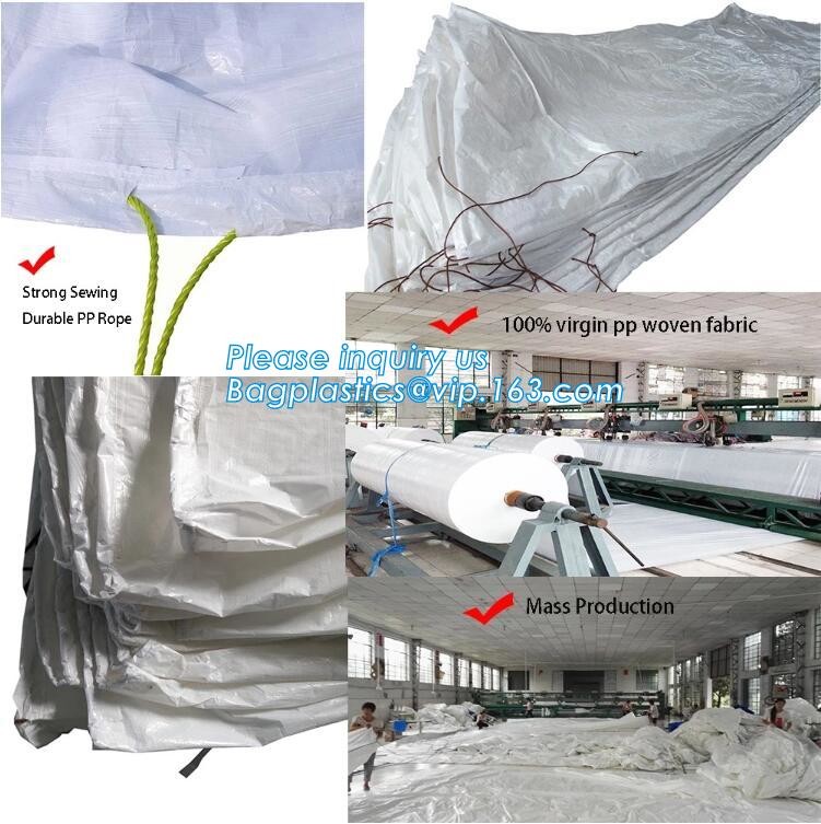 Dumpster 6Mill Open Top Roll Off Drawstring Container Liners,Open Top Drawstring 6 Mil Roll Off Container Liners, BAGEAS