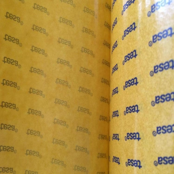 TESA 4983 Automotive Double Sided Adhesive Tape Frame Fixation PET Transparent