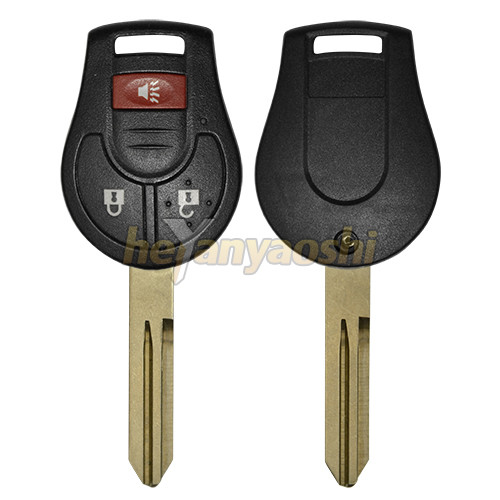  Nissan 3 Buttons Smart Key Shell with Emergency Key Insert Manufactures