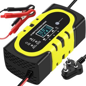  12V/24V Output Automatic Intelligent Pulse Repair Battery Charger with CE RoHS FCC Certification and FCP Function Manufactures