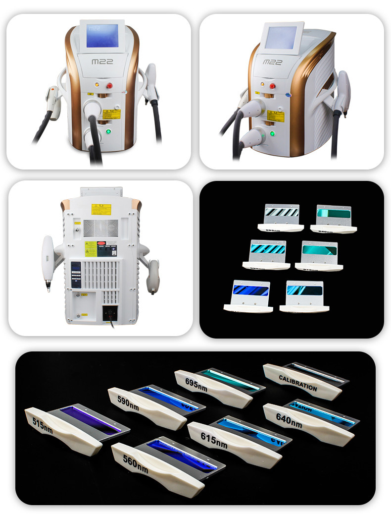 Skin rejuvenation Laser Multifunction Beauty Machine M22 OPT IPL Hair Removal Machine