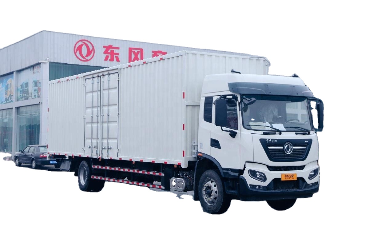 18 Ton Lorry Box Trucks Cargo Truck With 10120kg Payload And Van Cargo Tank Type