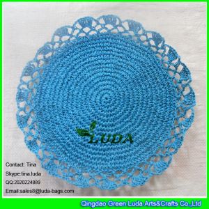 China LUDA 2016 new arrival table placemat crochetting classical cheap paper placemats on sale