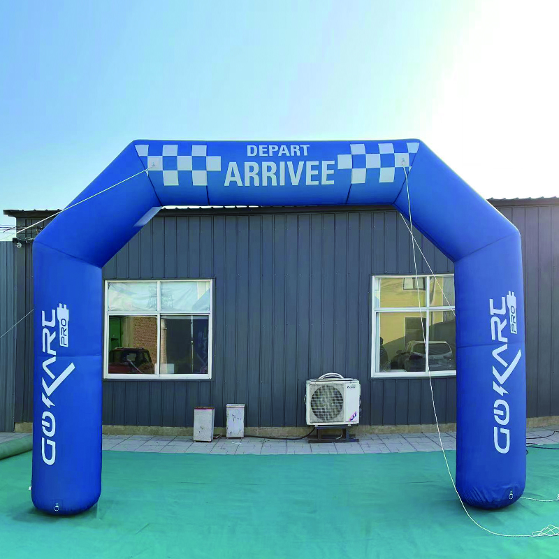 outdoor activities events oxford Christmas decoration inflatable arch