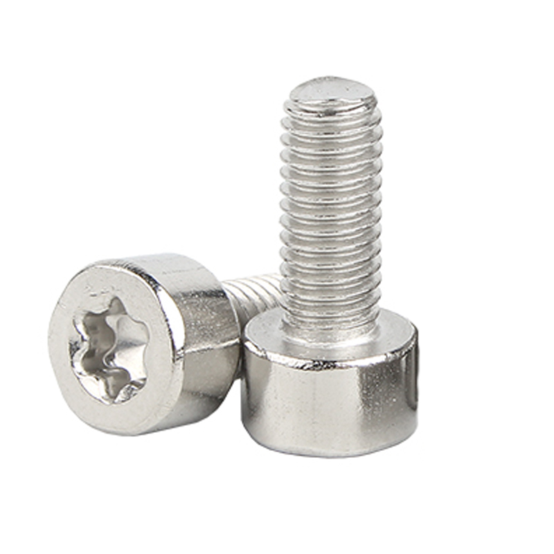 Pure Titanium Cylindrical Head Hexagon Flat Spring Washer Three Combined Machine Screws M0.6-M3