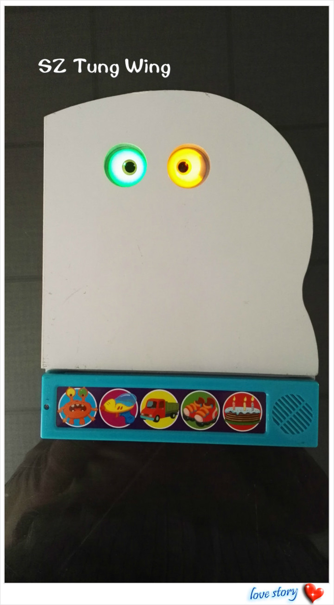 Funny Monster 5 Sound Module With 2 LED  for baby music book 1