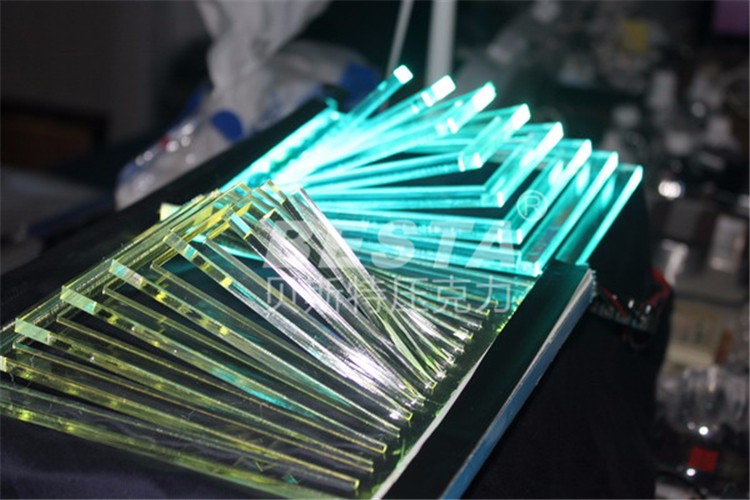 2.8mm-15mm Advertising Custom Colored Acrylic Sheets For Laser Cutting