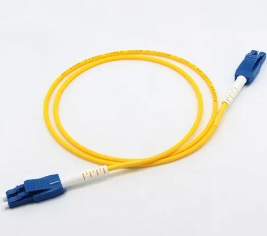 125µm Lc Lc Duplex Patch Cord , AQUA Multimode Fiber Jumpers