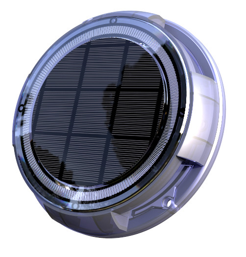 4 Pack Type Solar Powered LED Ground Lights For Christmas Decking Elegant Design