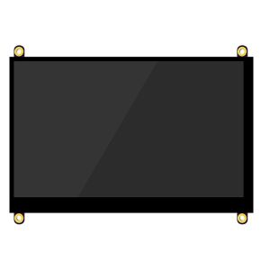 7 Inch For HI Signal TFT Display 1024x600 For Raspberry Use Pcap Monitor