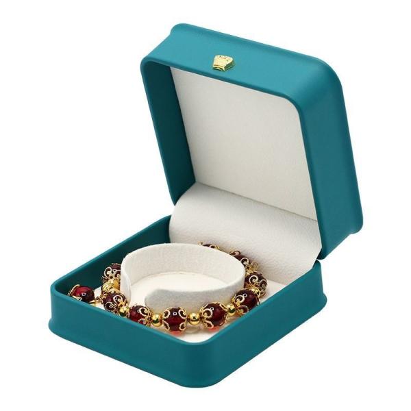 Custom Logo Printing Luxury PU Jewelry Box Portable Travel Earring Jewelry