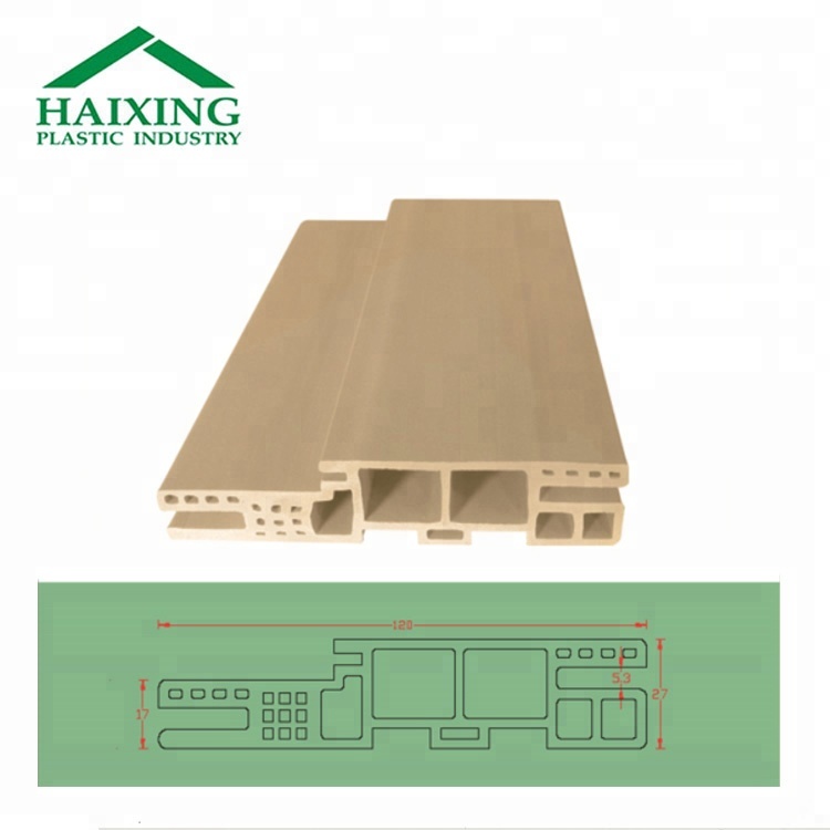 Online Technical Support Waterproof WPC Door Frame Profile for Modern Design Style