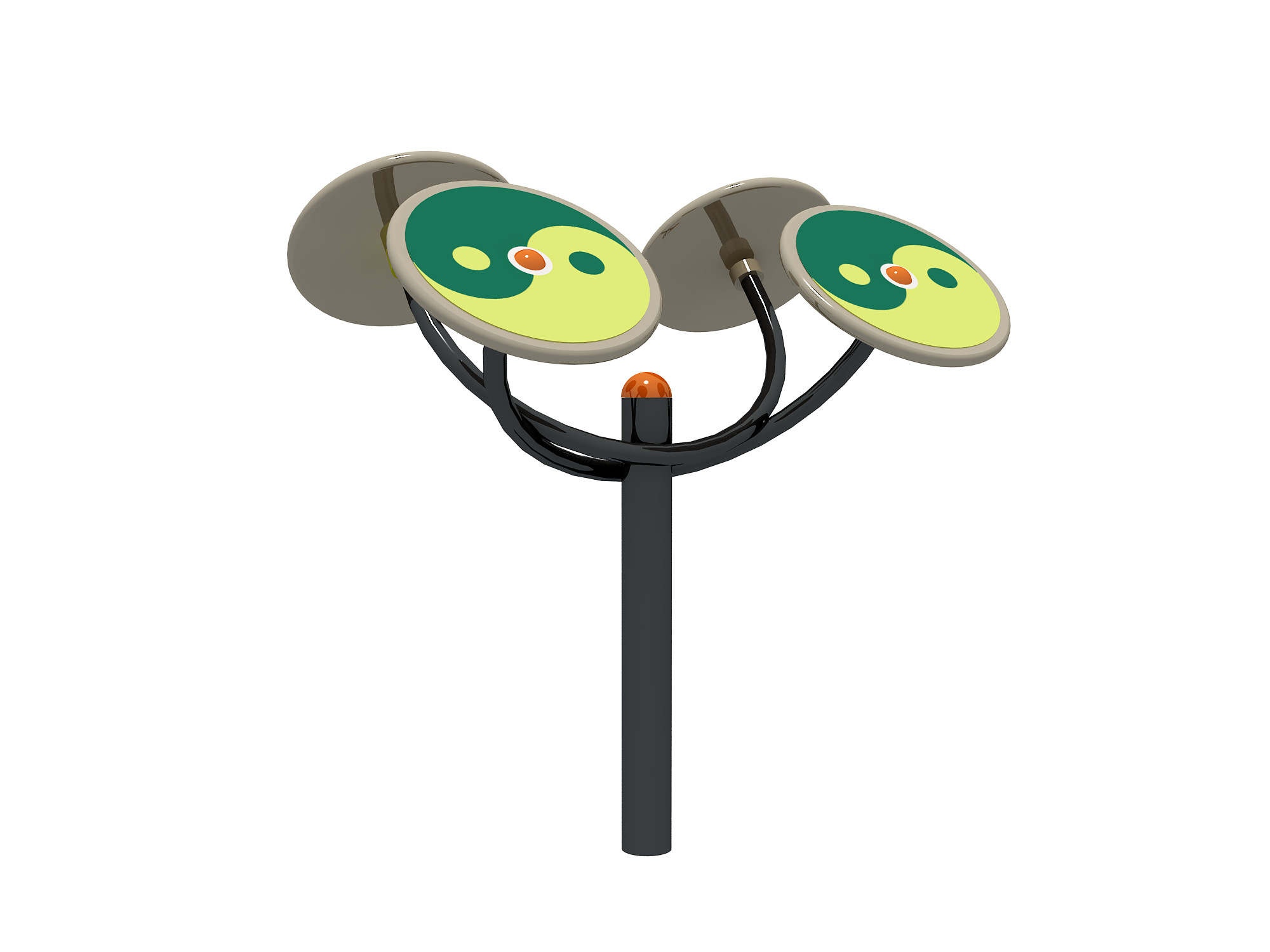 China Manufacture Supply High Quality Outdoor Fitness Equipment Tai Chi Massager for the Park