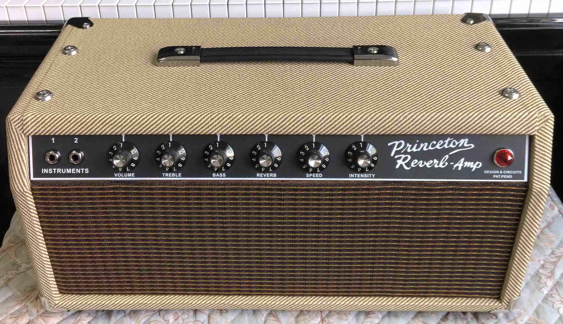 Custom Grand ′64 ′65 Princeton Reverb Tube Guitar Amps Head Fender Princeton Reverb Amp Clone Guitar Amplifier OEM