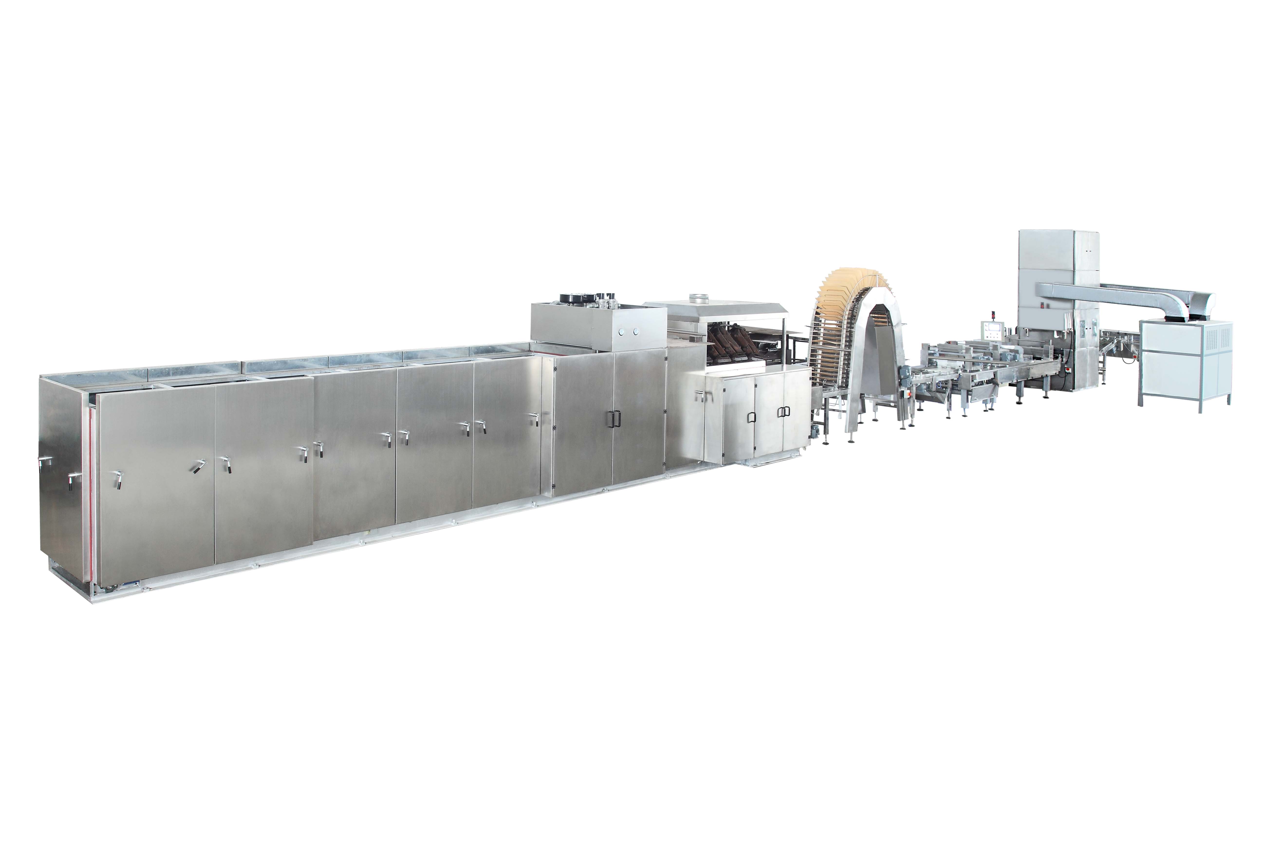 Skywin Automatic Wafer Biscuit Making Machine Biscuit Wafer Production Line