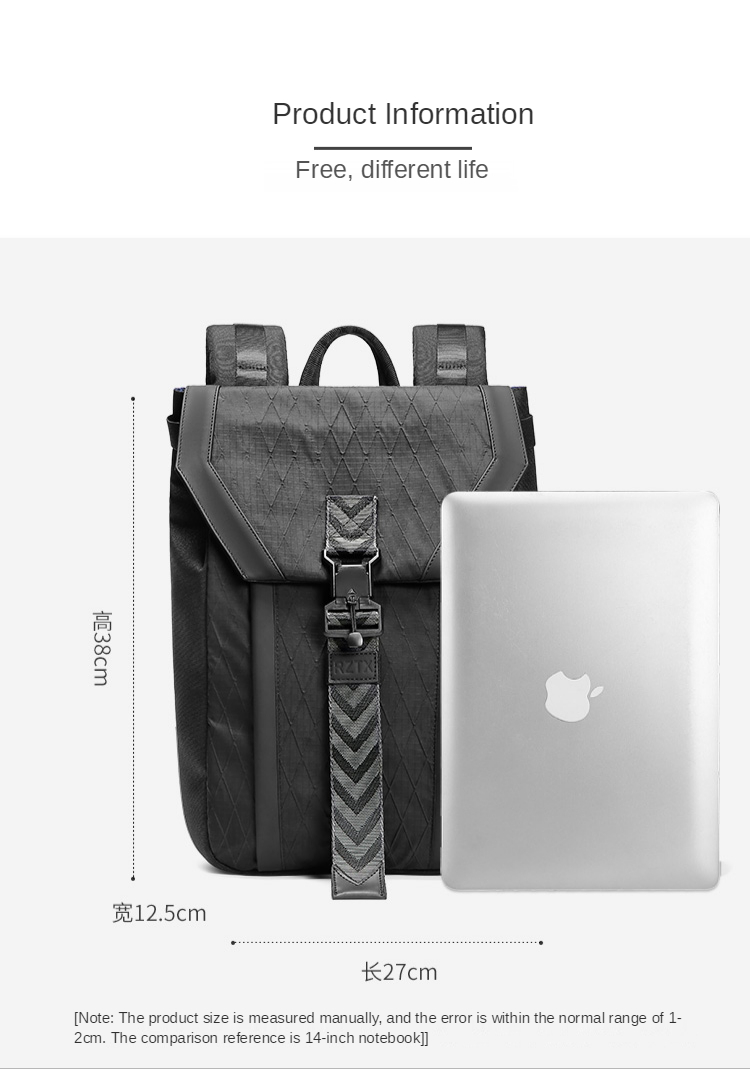 Physiological Curve Back Men Business Backpack