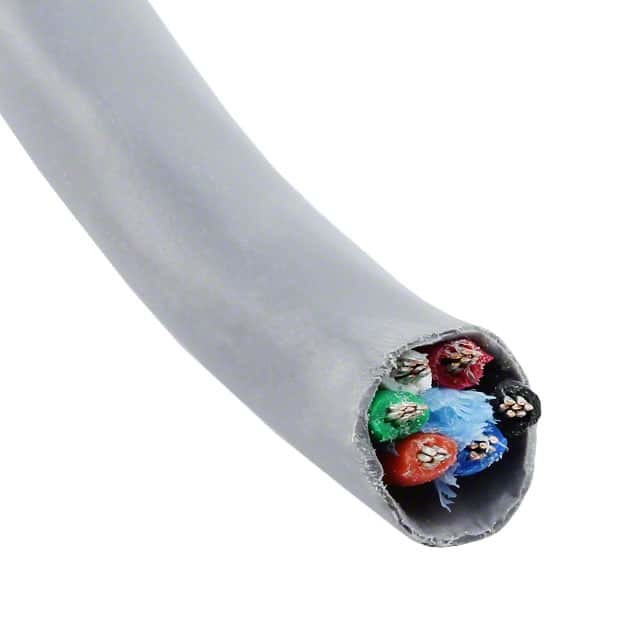 Alpha Wire CABLE 6COND 20AWG SLATE 100'