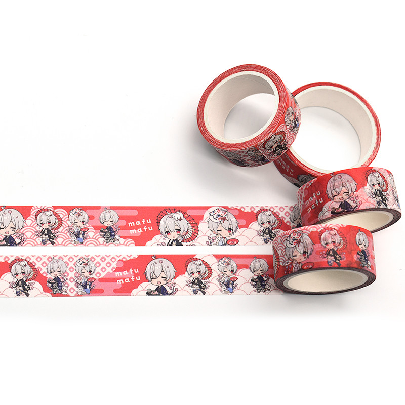 Custom Design Own Decoration Kawaii Japanese Washi Paper Tape