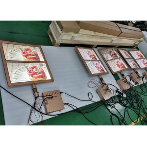 China Customized design LCD MONITOR golden color frame for casion table casion trend board with splitter inside lcd display on sale China Customized design LCD MONITOR golden color frame for casion table casion trend board with splitter inside lcd display on sale