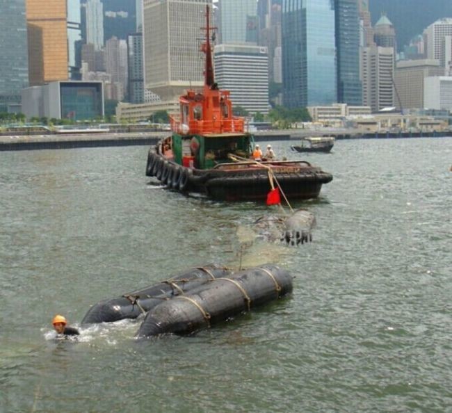 Boat Marine Salvage Airbags Nylon Fabric Floating Ship Launching Air Bags