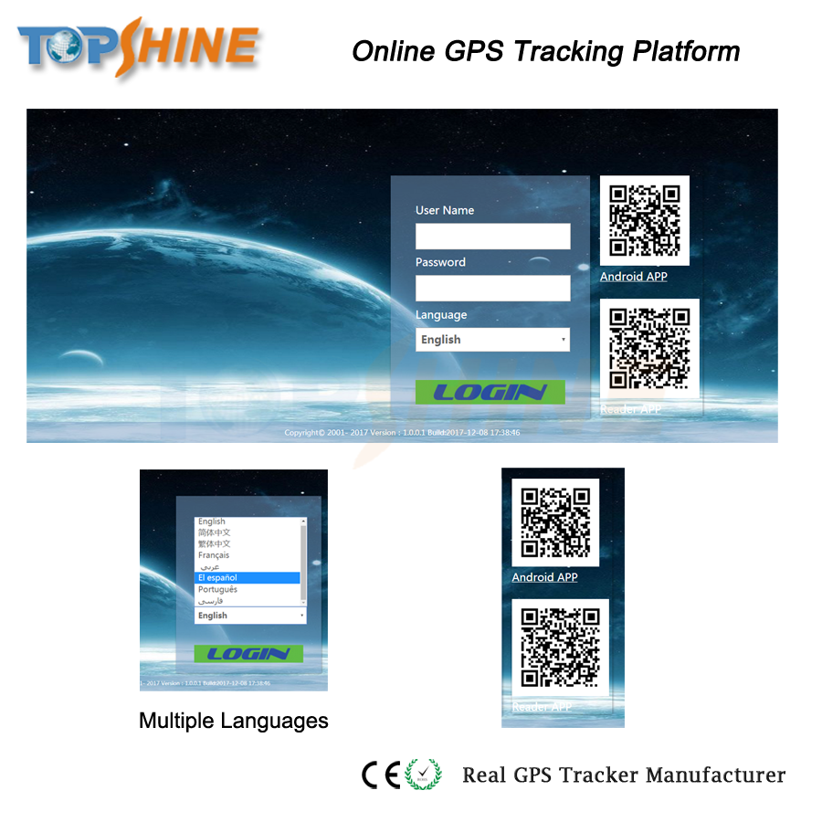 MT100 36V Tracking Device Motorcycle GPS Tracker With Fingerprint Identify System