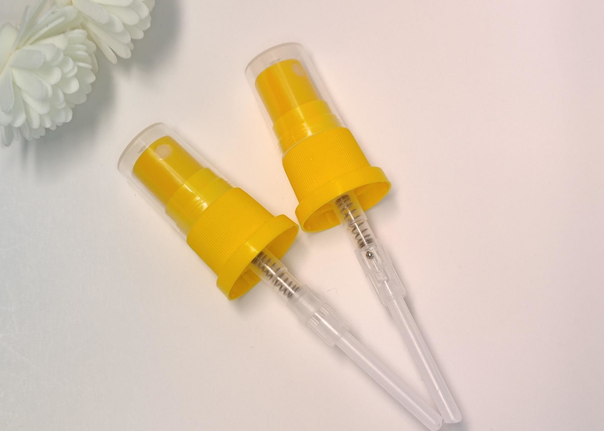 Plastic Yellow Perfume 20 / 410 Fine Mist Water Sprayer