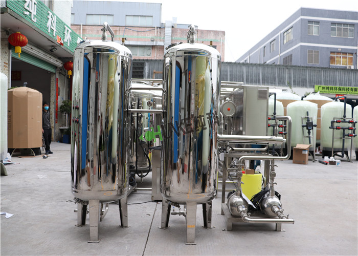 Automatic Valve Salt Water To Drinking Water Purifier / Reverse Osmosis Machine