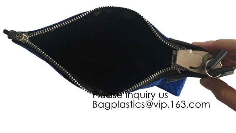 Locking Security Money Bag, Cash Bag,Bank Bag Canvas Keyed Security,Money Bag with Key Lock Keyed Security, security bag