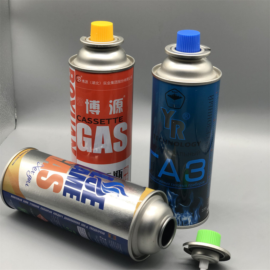 Compact Butane Fuel Canister for Outdoor Cooking Adventures