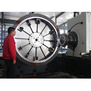 Big Diameter Spiral Bevel Gear Outter Dia 2000mm 20CrMnTi Materials Long Using Life