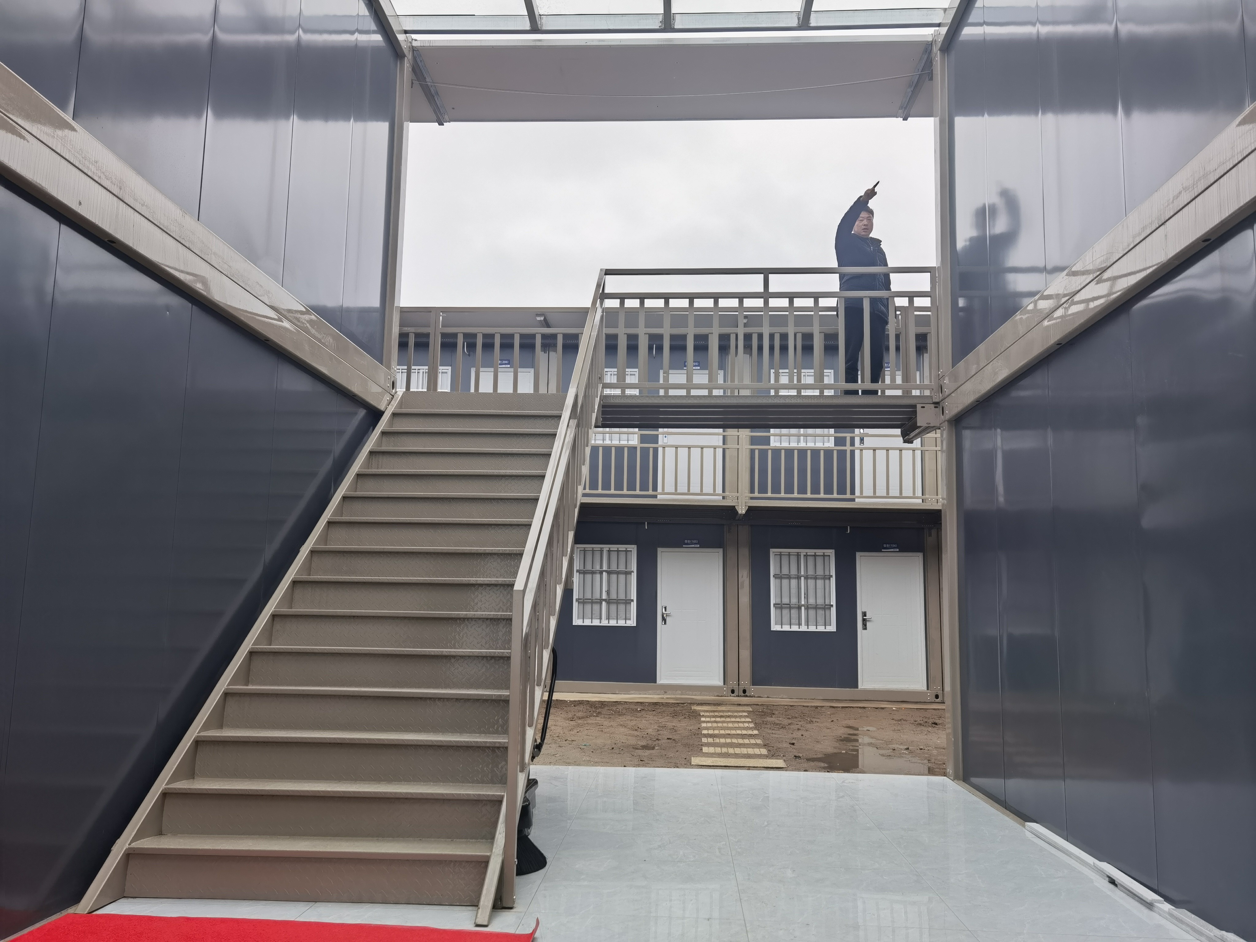 China Supplier Low Cost Prefab Container Van Modular Office Container House For Oil Field