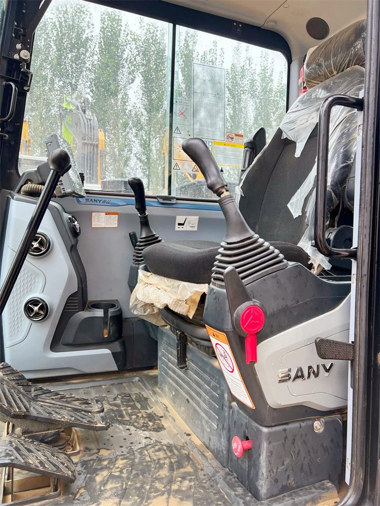 SANY SY55C 5 ton Mini Excavator Used in Shanghai with ISUZU Engine and Good Condition